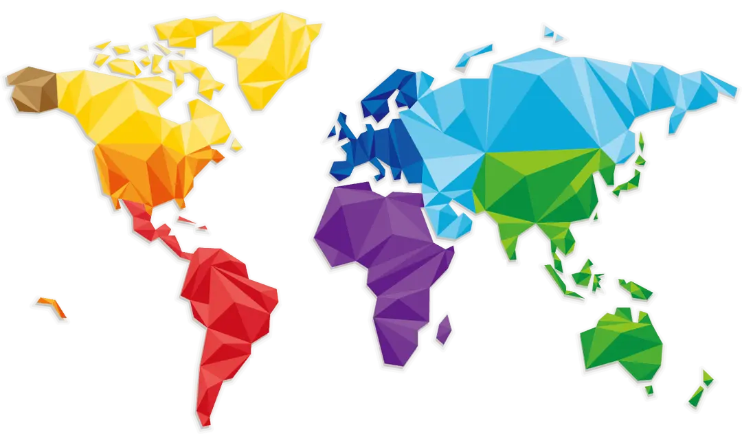 Colorful globe